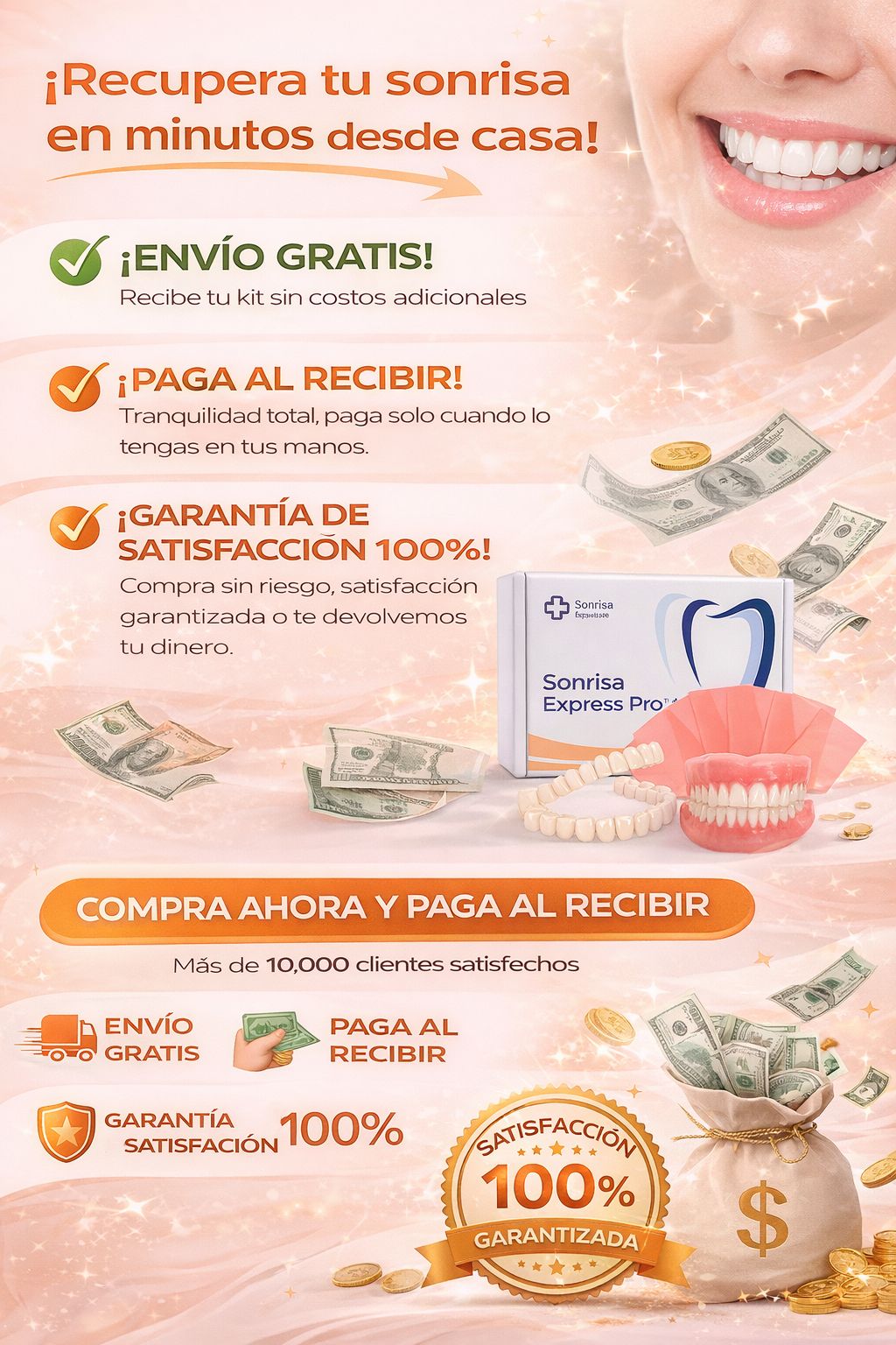 Kit de dentadura Sonrisa Express Pro™😁✨