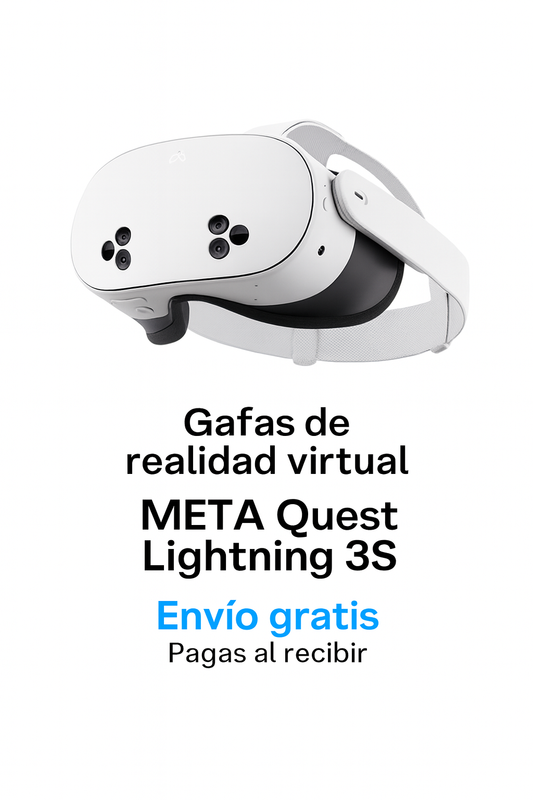 Gafas de realidad virtual META Quest Lightning 3S