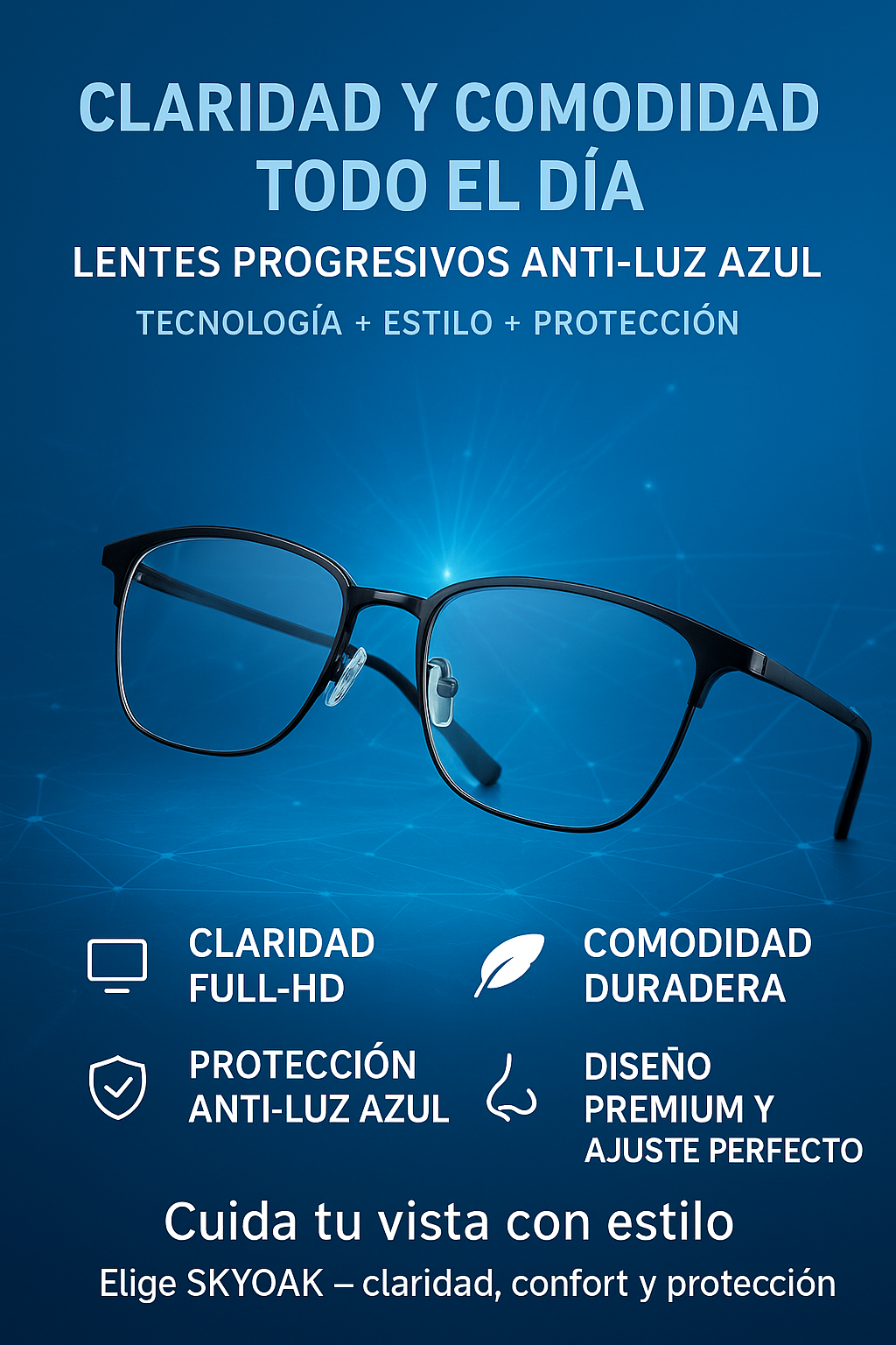 GAFAS OPTILUXE PAGA 1 Y LLEVA 2 PARA VER DE LEJOS Y DE CERCA